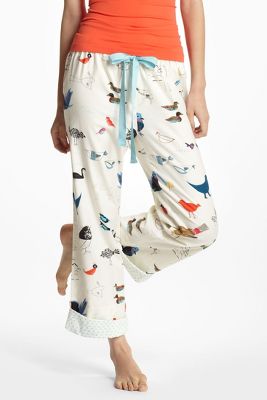 Bird Chatter Flannel Loungers