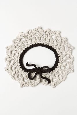 Sabine Crochet Collarette - anthropologie
