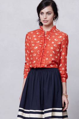 frill wale designer blouse