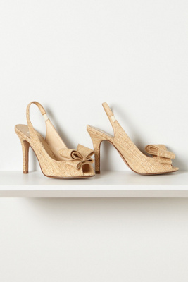 bow slingbacks