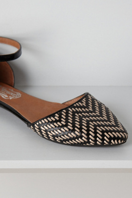 Woven D'Orsay Skimmers