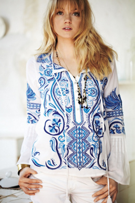 Zocalo Peasant Blouse