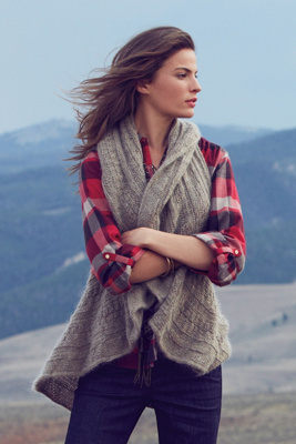 Ruffled Sweater Vest