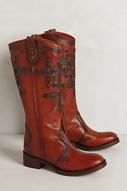 Embroidered Lillie Boots