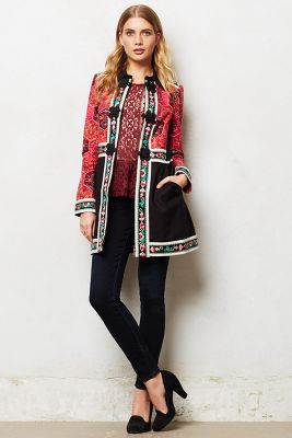 Anthropologie karelia shop coat