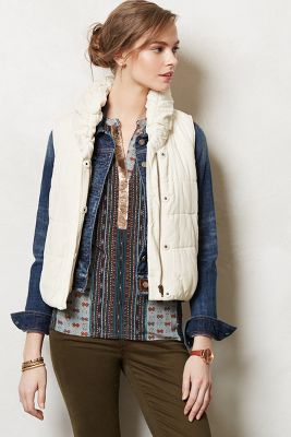 WOOL DOBBY PUFFER VESTの+researchafricapublications.com