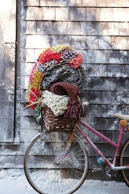 Anthropologie bike online basket