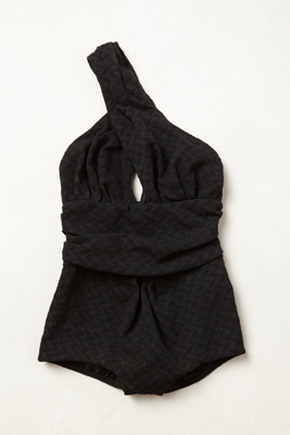 Zimmermann Draped Jacquard Maillot