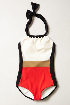 Touche Colorblocked Maillot