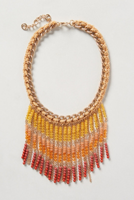 Marmalade Fringe Necklace