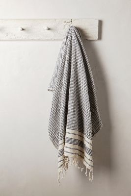 Crinkled Stripe Towel