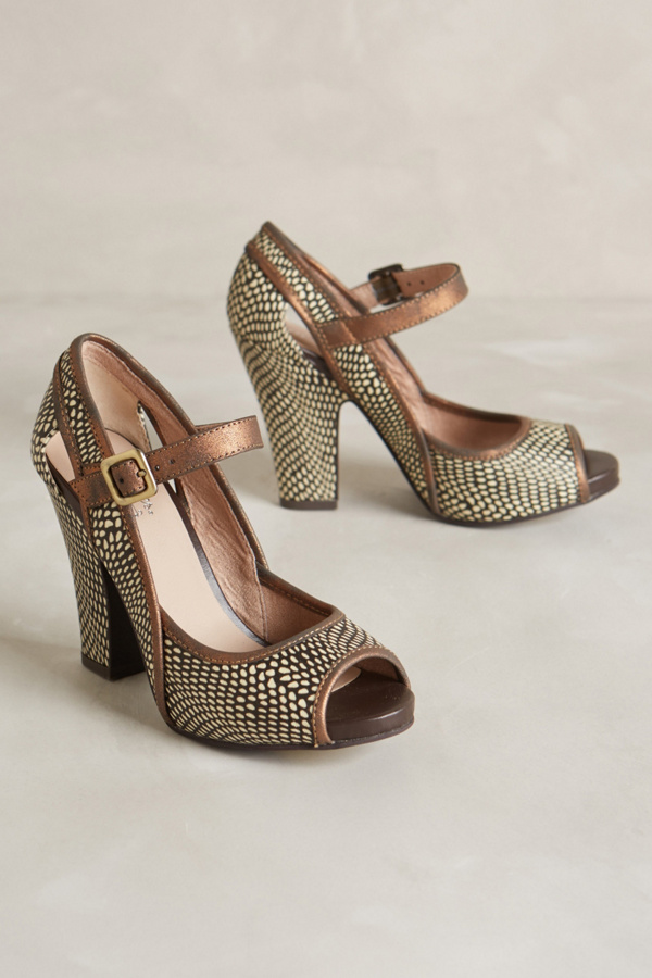 LeafRoller Heels Anthropologie