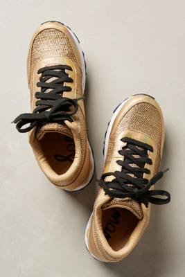 sam edelman snakeskin sneakers