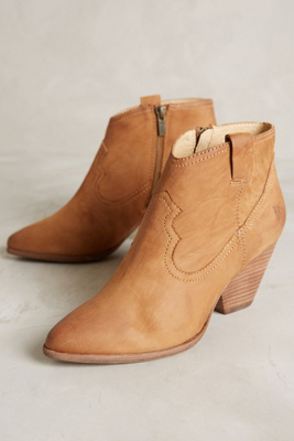 frye flat booties