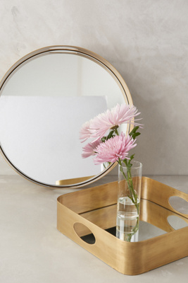 Brass Mirrored Tray