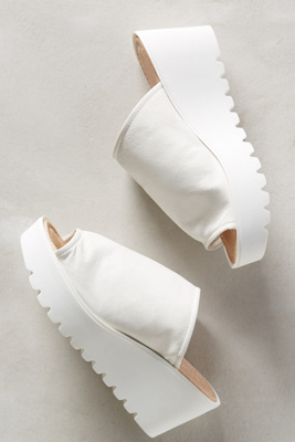 charles david leather slide sandals