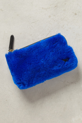 Finn Shearling Pouch