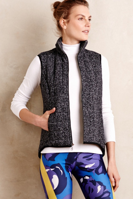 Love this vest for staying warm during workouts