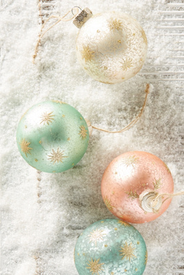 Sparkling Star Ornament Set
