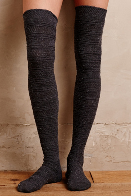 Fairisle Over-The-Knee Socks