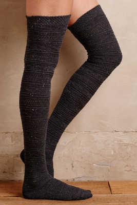 Fairisle Over-The-Knee Socks