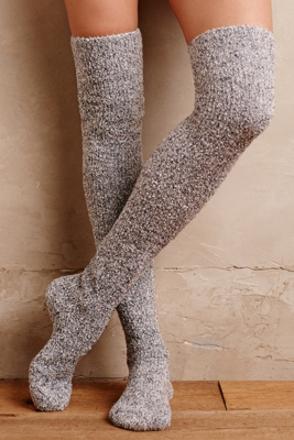 Slouched Over-The-Knee Socks