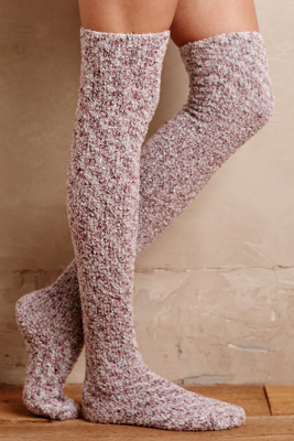 Slouched Over-The-Knee Socks