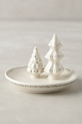 Frosted Forest Ring Dish