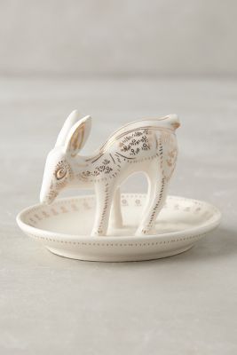 Frosted Forest Ring Dish