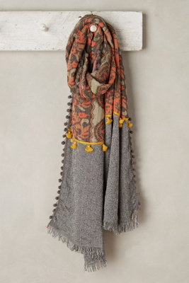Pom Patch Scarf