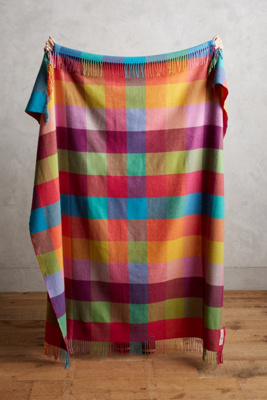 Rutherford Checked Throw