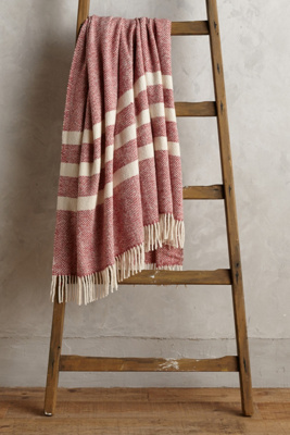 Wool Herringbone Throw