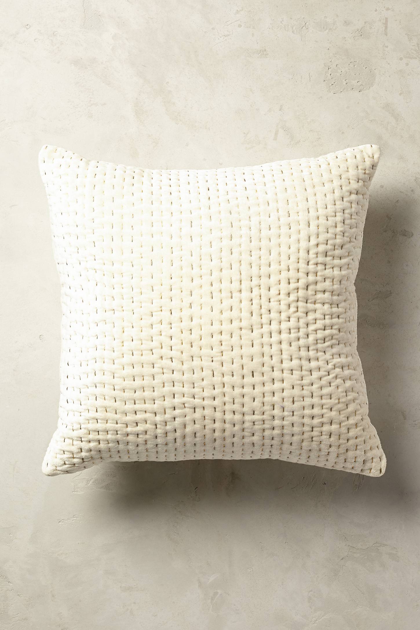 Glimmer Stitched Pillow