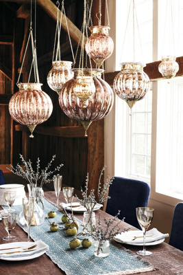 Gorgeous mercury lanterns