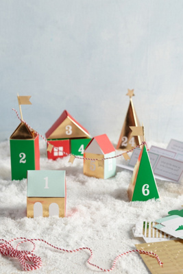 Village Houses Advent Calendar