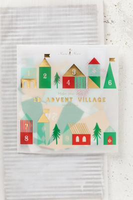 Village Houses Advent Calendar