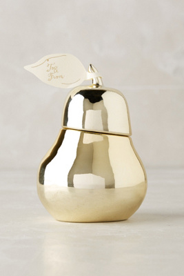 Capri Blue Gilded Pear Candle
