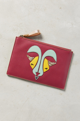 Leather Zodiac Pouch