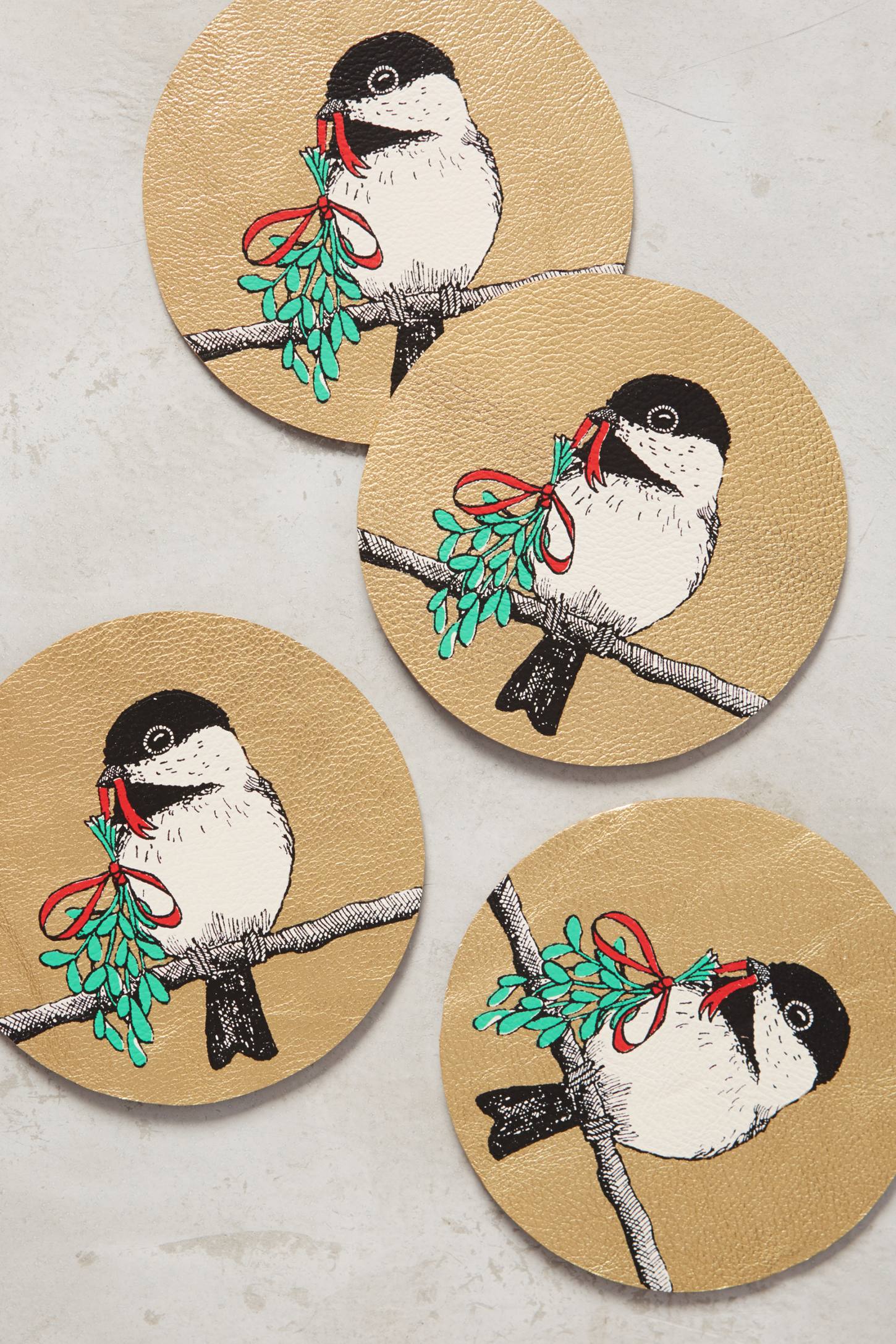 Forest Merriment Coasters