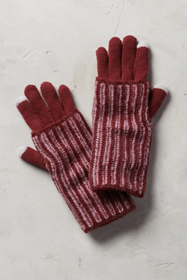 Stripe Cuff Gloves