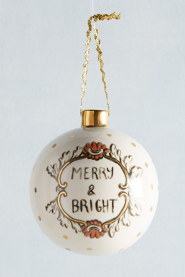 Anthropologie's Christmas Arrivals Ornaments Topista
