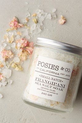 Frangipani sea salt soak