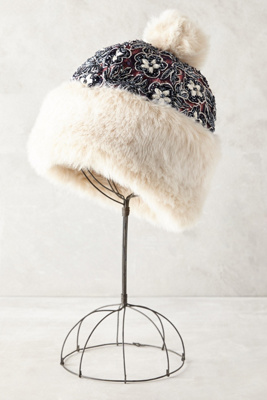 Jamuna Faux-Fur Beanie