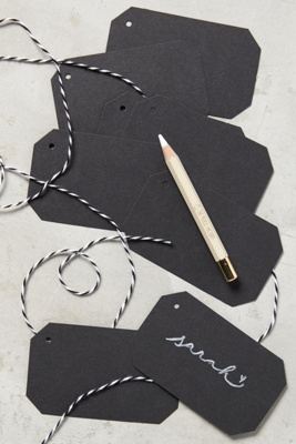 Chalkboard Hang Tag Set