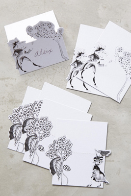 Wild Masquerade Place Cards