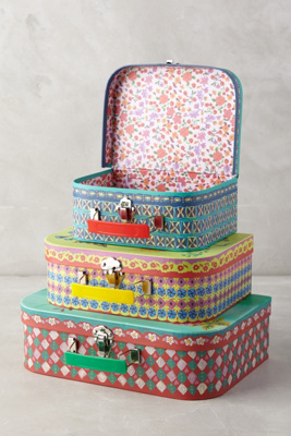 Stacking Suitcase Organizers