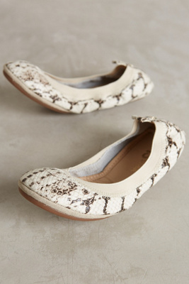 Yosi Samra Embossed Fold-Up Flats