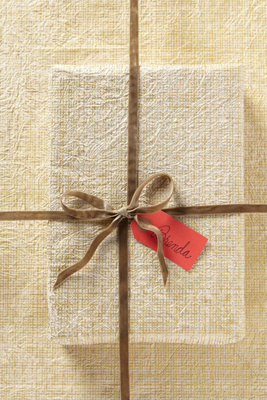 Handmade Crinkled Gift Wrap