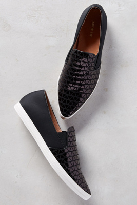 All Black Scales Sneakers