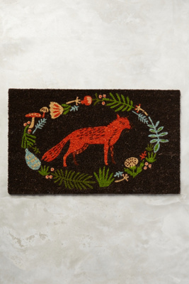 Ringed Fox Doormat